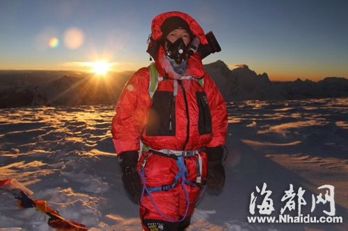 福建“登山第一人”明年挑战珠峰8844米（组图）