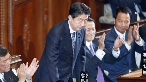 安倍当选日本第97任首相　第三次安倍内阁将成立