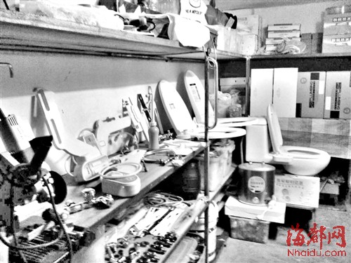 福州七旬翁研发洁身器　申请国家专利小批量生产