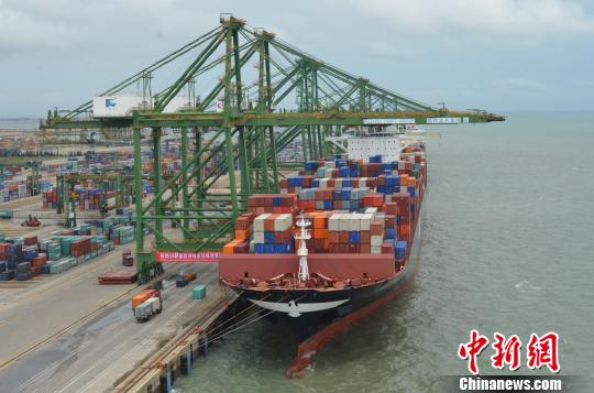 江阴港区新增欧洲线　系福州港直航欧洲唯一航线