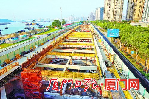 厦地铁2号线将走海底隧道　东渡到海沧长2.1公里