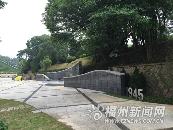 福州市建成两岸首个国共抗日老兵手模铜雕墙(图)