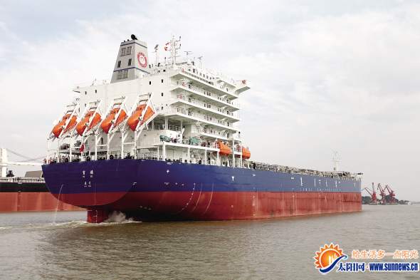 集美大学造全球最大实习船　6.4万吨总长199.9米