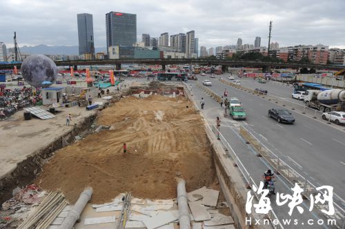 二环工业路口10月8日起正常通车 围挡春节前拆完