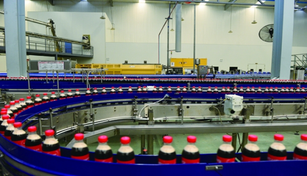 太古可口可乐汽水生产线投产
