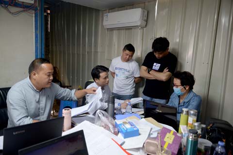 旗山湖湖体项目征迁即将完成