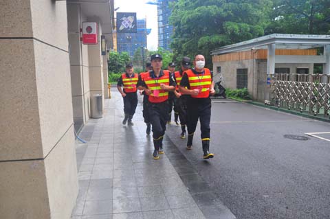 实战“锻炼”队伍 筑牢防汛屏障