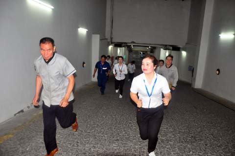 实战“锻炼”队伍 筑牢防汛屏障