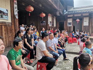 网络中国节•中秋丨月满中秋，情暖人心！溪源古寨七彩灯笼高高挂