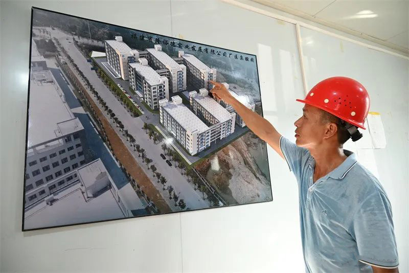 期待!福州市闽侯县高端建材产业园火热建设中 期待!福州市闽侯县高端建材产业园火热建设中