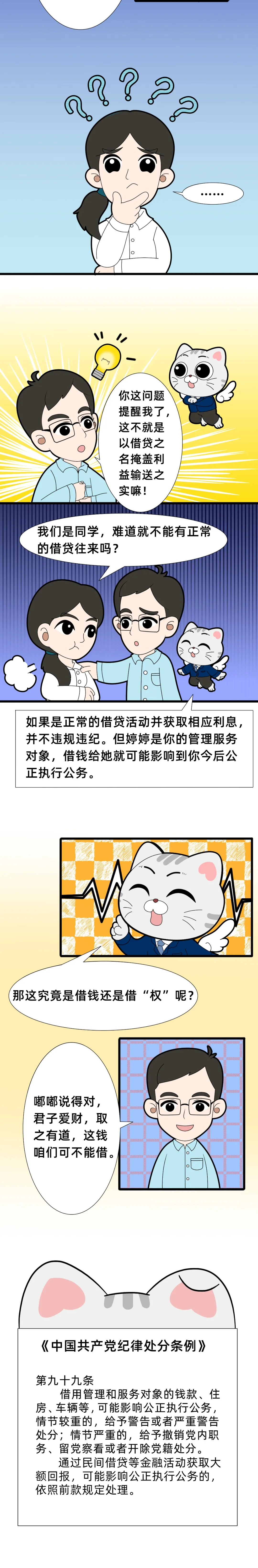 党纪学习教育丨表面借钱，实则借“权”