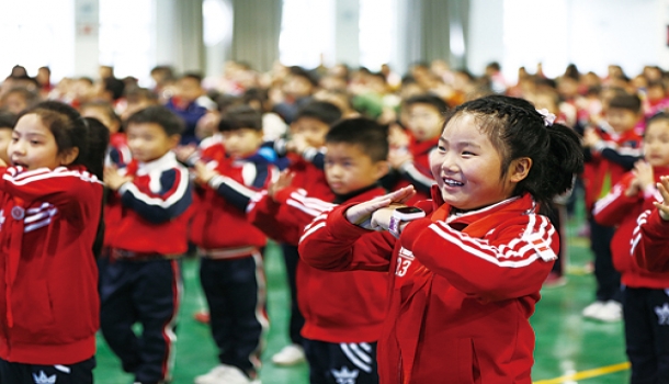 咏春进校园  让更多人重视非遗传承