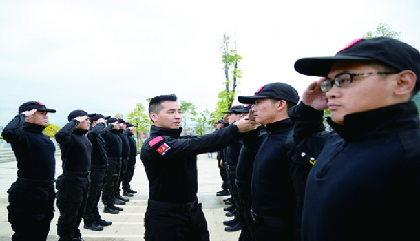 退伍军人的安保创业之路