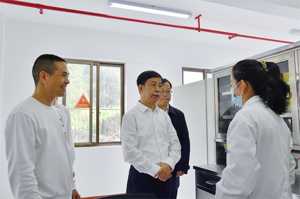 县委书记吴永忠赴廷坪调研
